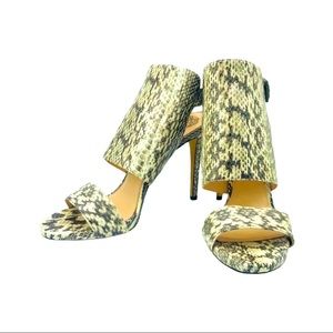 VINCE CAMUTO VANDY Snakeskin Heels